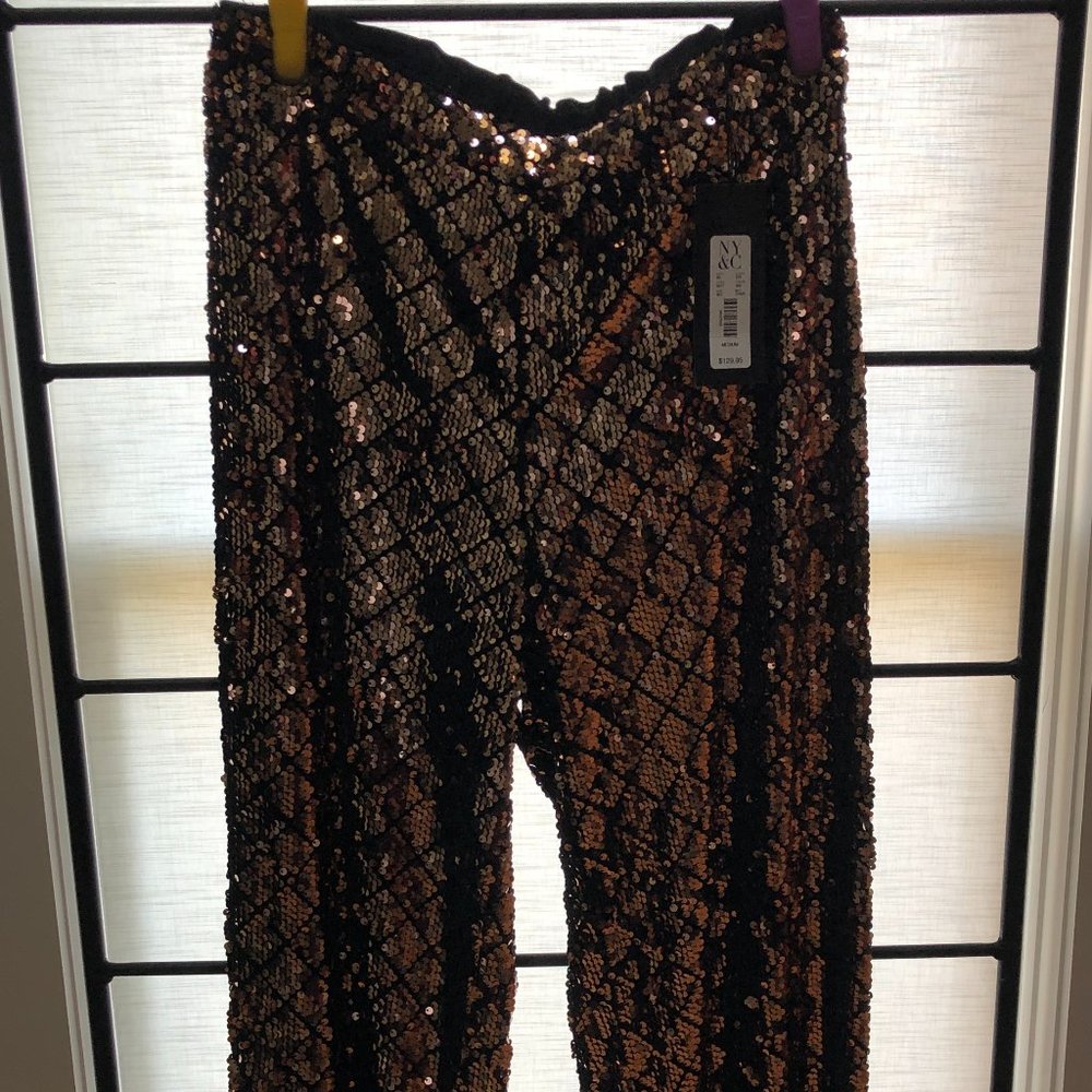 Sequin Palazzo Pant - BRAND NEW